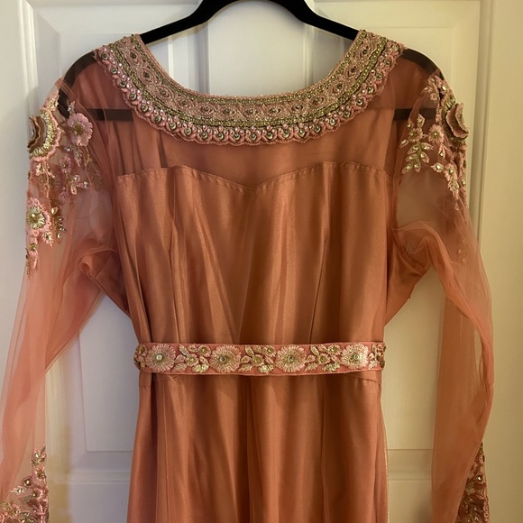 Anarkali Dusty Pink - Picture 3 of 9